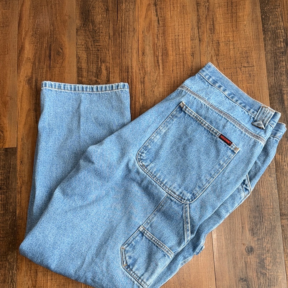 Wolverine Light Blue Relaxed Jeans